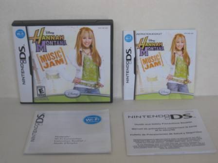 Hannah Montana: Music Jam (CASE & MANUAL ONLY) - Nintendo DS